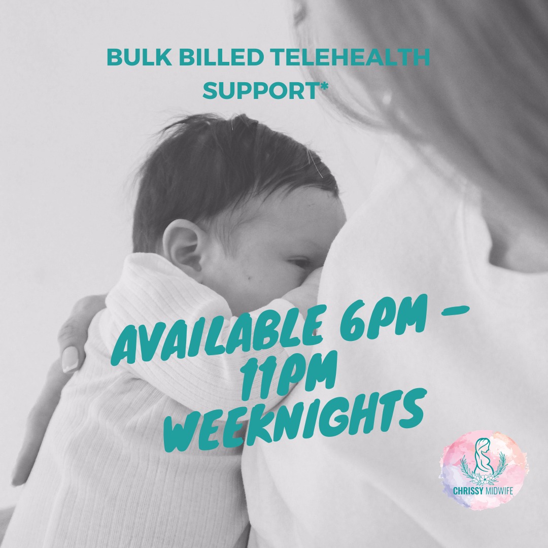 Night feeds hitting hard? You’re in good company 

So many mums I support feel the same way in those evening hours. That’s why I’ve opened up after-hours, bulk billed* Telehealth lactation support, so you’re not left guessing or googling.

- 6pm–11pm every weeknight
- Midwife & IBCLC support

📩 Send me a message if you need support tonight

*bulk billing available to eligible clients up to 7 weeks postnatal 

#chrissymidwife #breastfeedingsupport #postpartumsupport #newmumaustralia #ibclc #telehealthsupport #nightfeeds #newbornfeeding #mumlifeau #lactationsupport